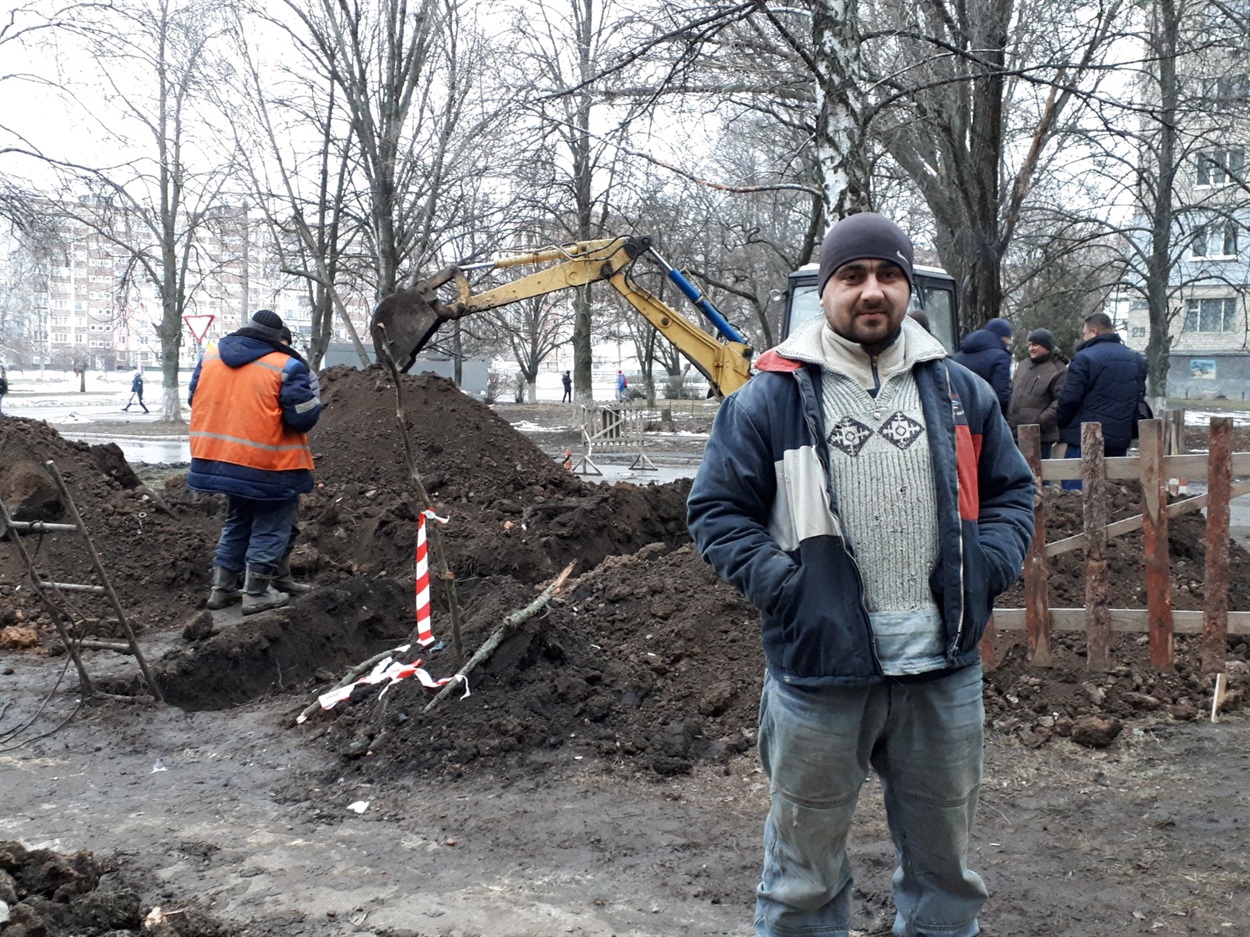 Усунення пориву на дев'ятому мікрорайоні