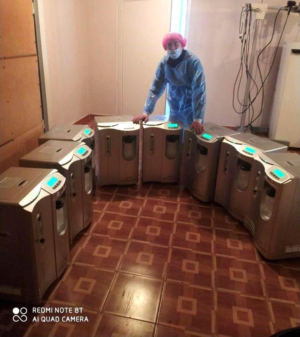 У Лозовій отримали 10 новий концентраторів
