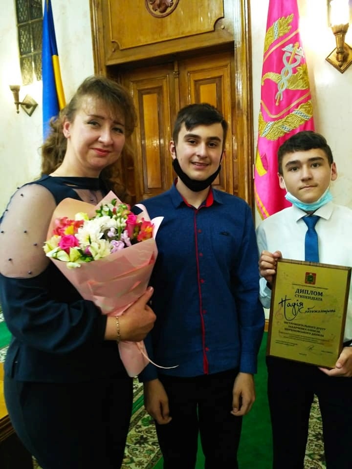 Інструментальний дует дует баян/акордеон Панютинської музшколи: Захарченко Олексій та Щербиновський Данило. Викладач Гончарова Тетяна Анатоліївна