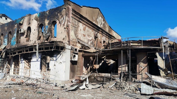 Руйнування Ізюма внаслідок обстрілів російськими окупантами