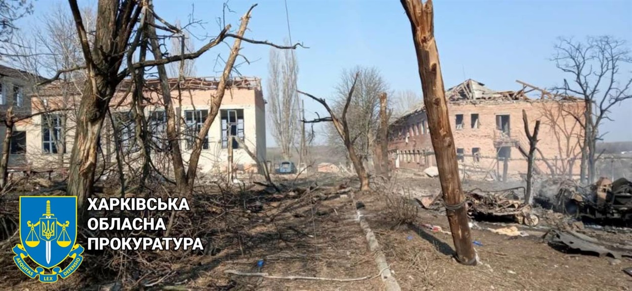 Наслідки обстрілу Барвінкового російськими окупантами