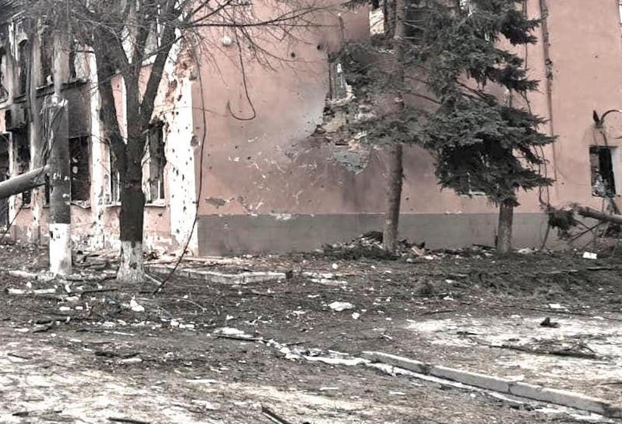 Ізюм, наслідки обстрілів
