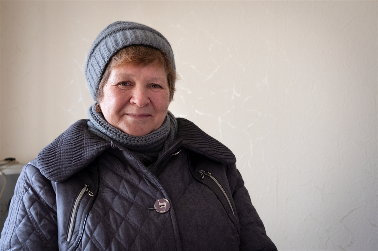 Важко це пережити, але ми залишаємось сильними», — пацієнтка MSF Раїса, 68 років, Яковенкове, Харківська область