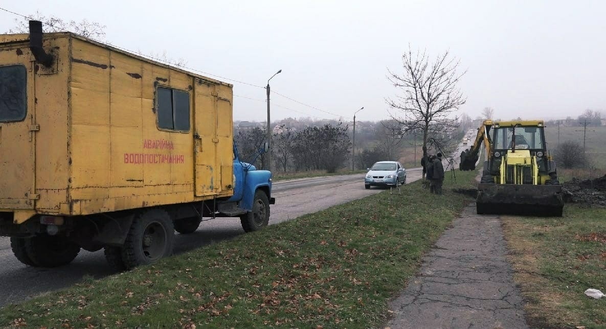 У Лозовій тимчасово припинено водопостачання на Авилівську частину через аварію на водогоні, 21.11.2023