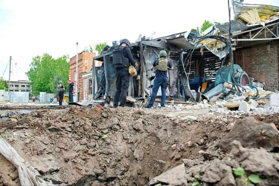 Російська ракета знищила у Лозовій об'єкт інфраструктури, 24.07.2024