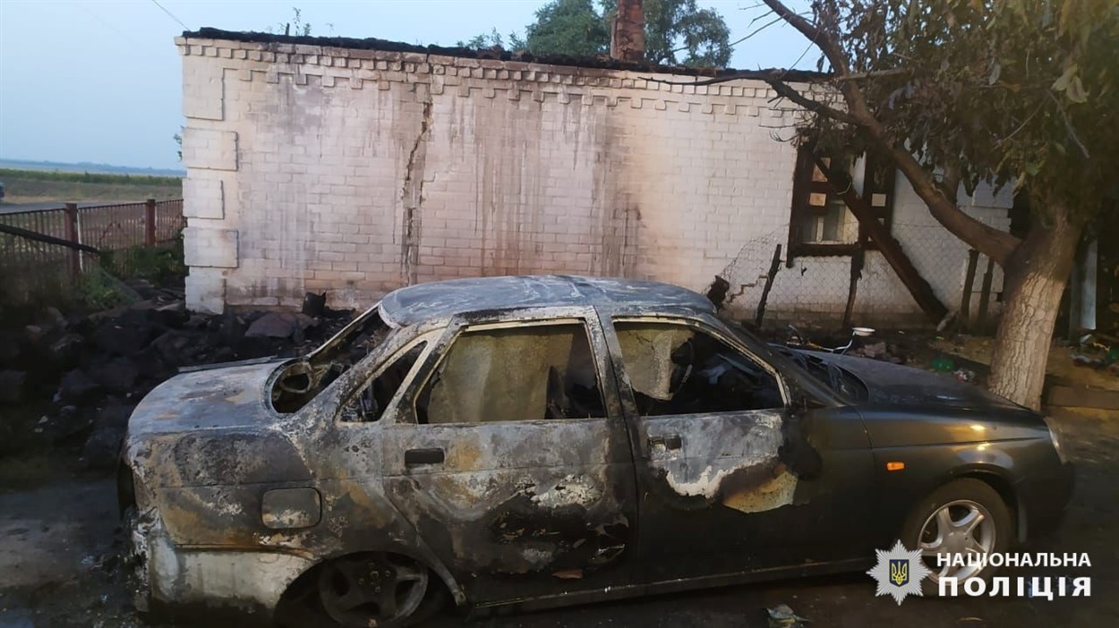45-річному чоловіку з Лозівського району повідомили про підозру в підпалі автомобіля, 04.09.2024