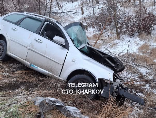 ДТП на автодорозі Р-51  Харків – Мерефа – Лозова – Павлоград: водій загинув, пасажирку травмовано, 09.12.2024